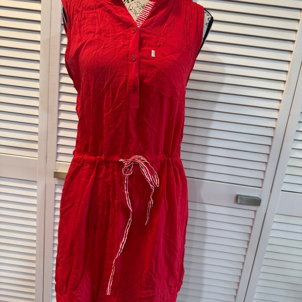 Levi’s Red Women's Swim Cover-Up Medium